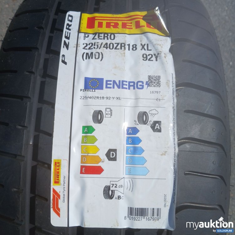 Artikel Nr. 440848: Pirelli 225/40ZR19 Reifen