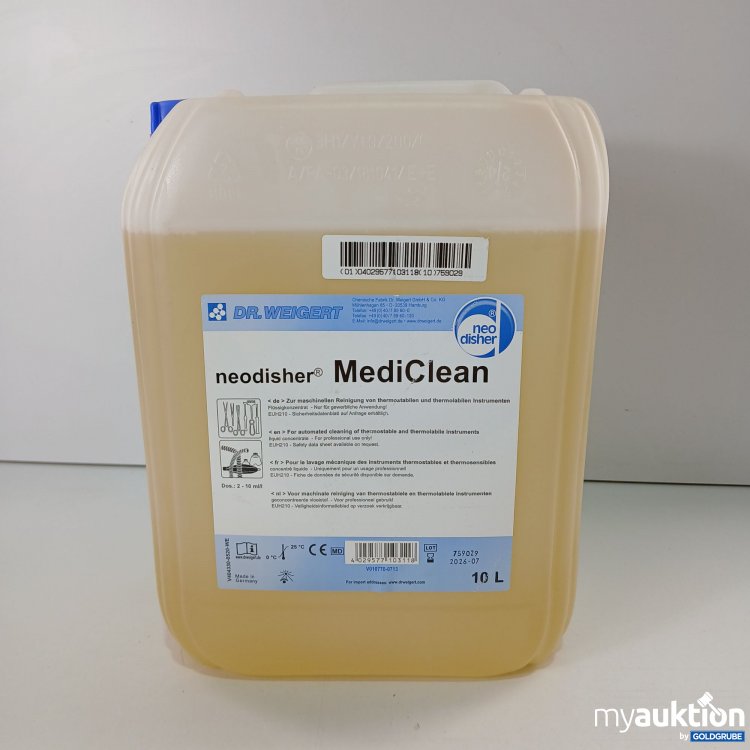 Artikel Nr. 800848 Artikel Nr. 800848: Dr.Weigert Neodisher MediClean 10l