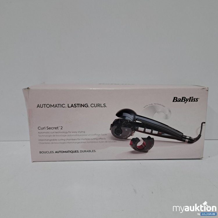 Artikel Nr. 815848 Artikel Nr. 815848: Babyliss Automatic. Lasting.Curls 230V, 50~60 Hz, 25W