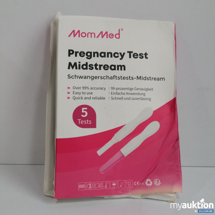 Artikel Nr. 850848: Mom Med Pregnancy Test Midstream, 5 Tests
