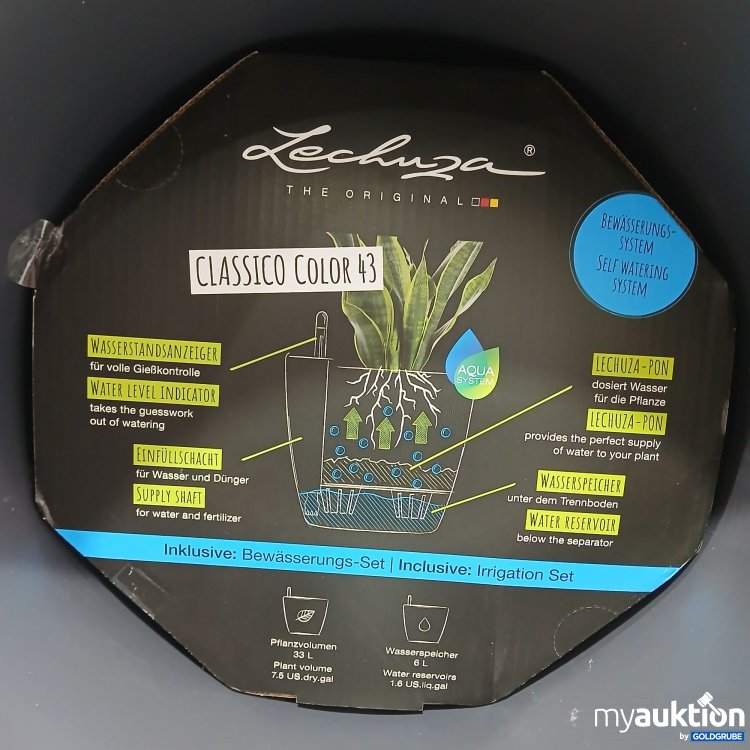 Artikel Nr. 896848: Lechuza Classico Color 43 Blumentopf  13244