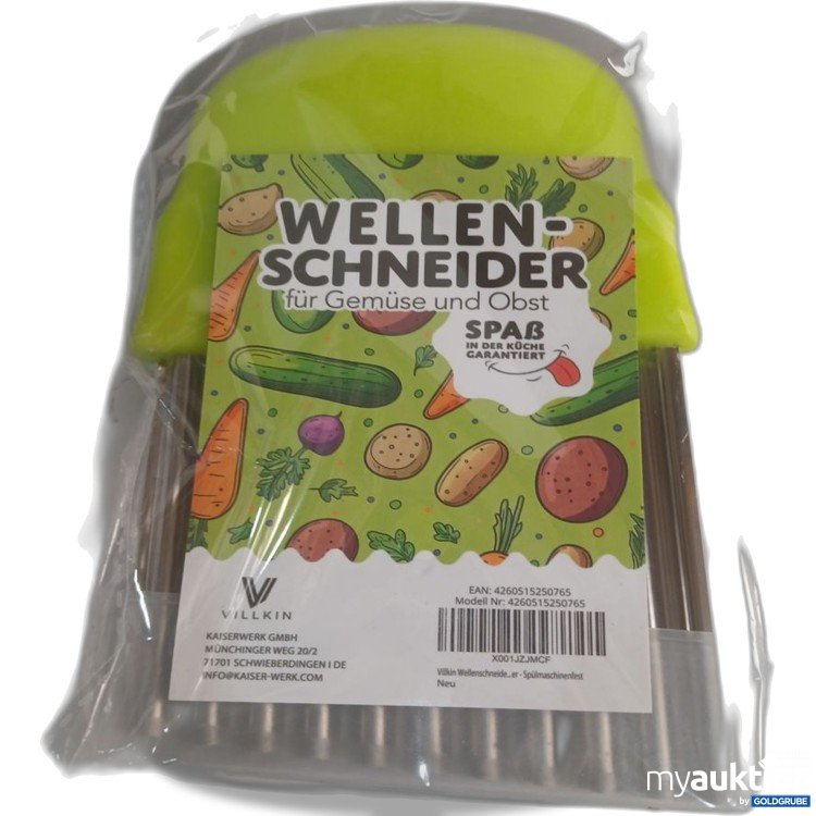 Artikel Nr. 919848: Wilkin Wellen-Schneider für Gemüse und Obst