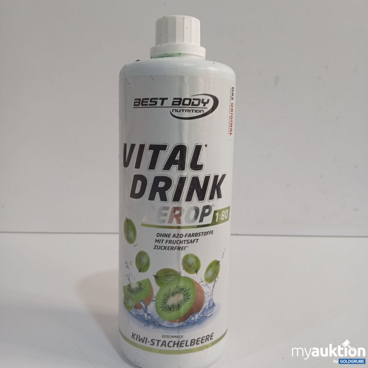 Artikel Nr. 950848: Best Body Vital Drink Zerop 1:80 Kiwi-Stachelbeere 1000ml 