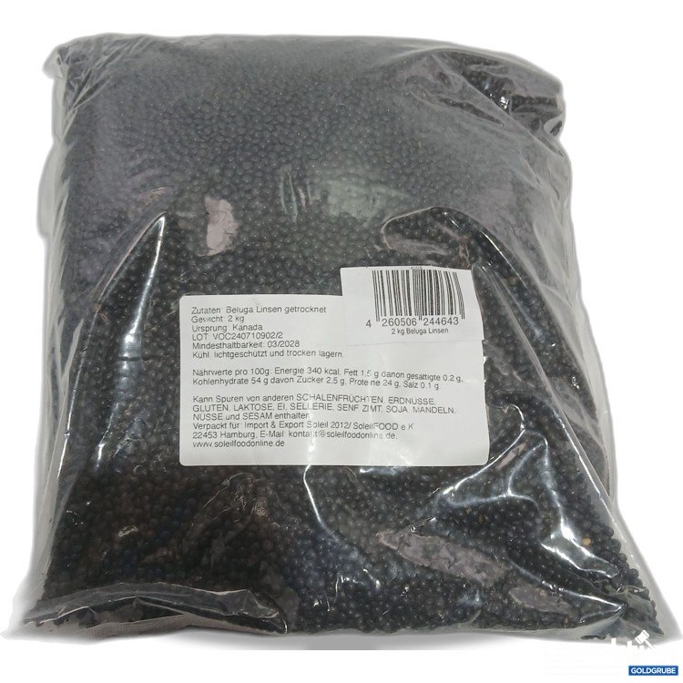 Artikel Nr. 970848: Beluga Linsen getrocknet 2kg 