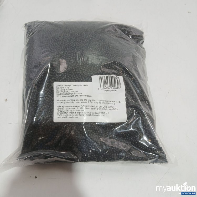 Artikel Nr. 970848: Beluga Linsen getrocknet 2kg 