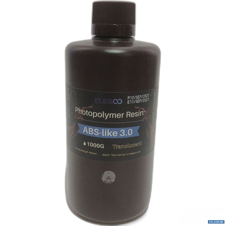 Artikel Nr. 980848 Artikel Nr. 980848: Elegoo Photopolymer Resin ABS-like 3.0 1000g Translucent