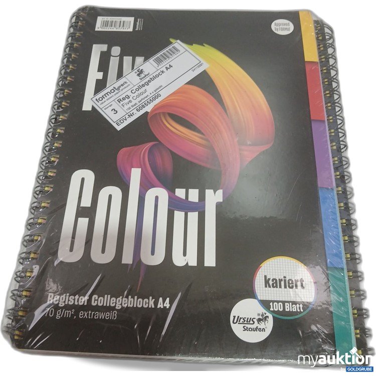 Artikel Nr. 985848 Artikel Nr. 985848: Format werk Reg. Collageblocjk A4 3x100Blatt Kariert