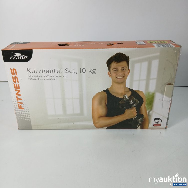 Artikel Nr. 389849 Artikel Nr. 389849: Crane Fitness Kurzhantel-Set 10kg 24482