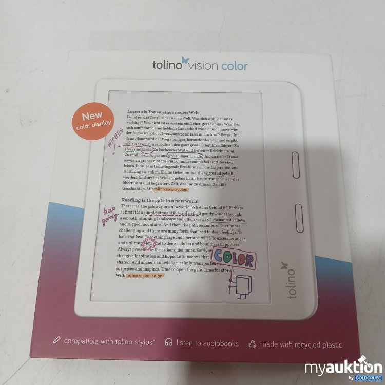 Artikel Nr. 443849 Artikel Nr. 443849: tolino vision color eBook Reader 7 Zoll 32 g B