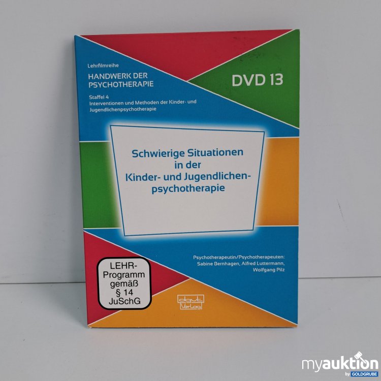 Artikel Nr. 816849: Handwerk der Psychotherapie Teil 13, Staffel 4,  DVD