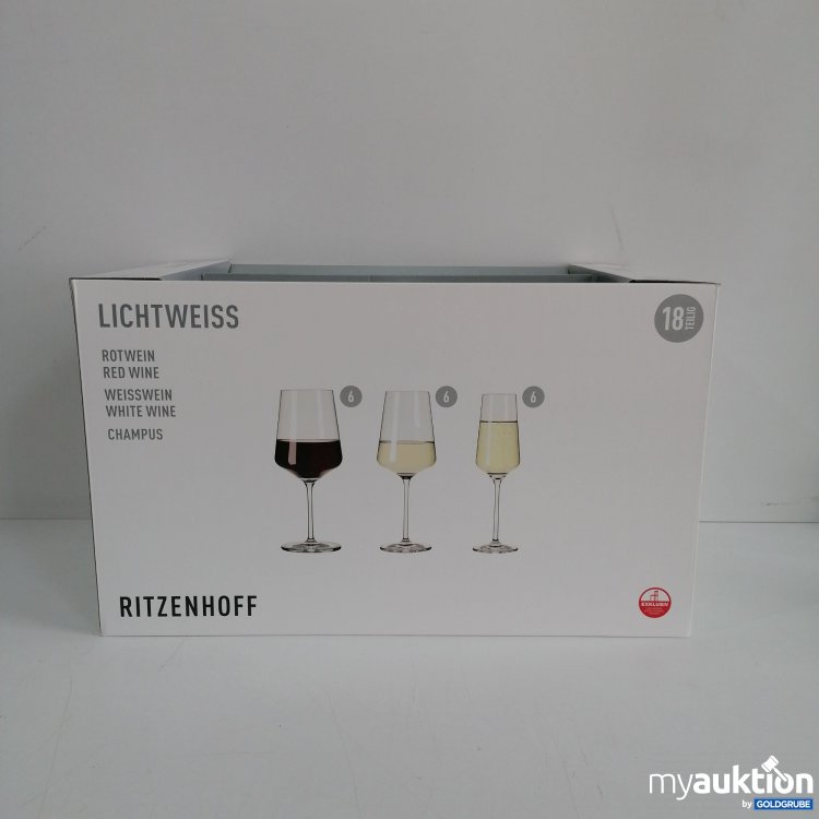 Artikel Nr. 832849: Ritzenhoff Lichtweiss 18 tlg. Gläser 