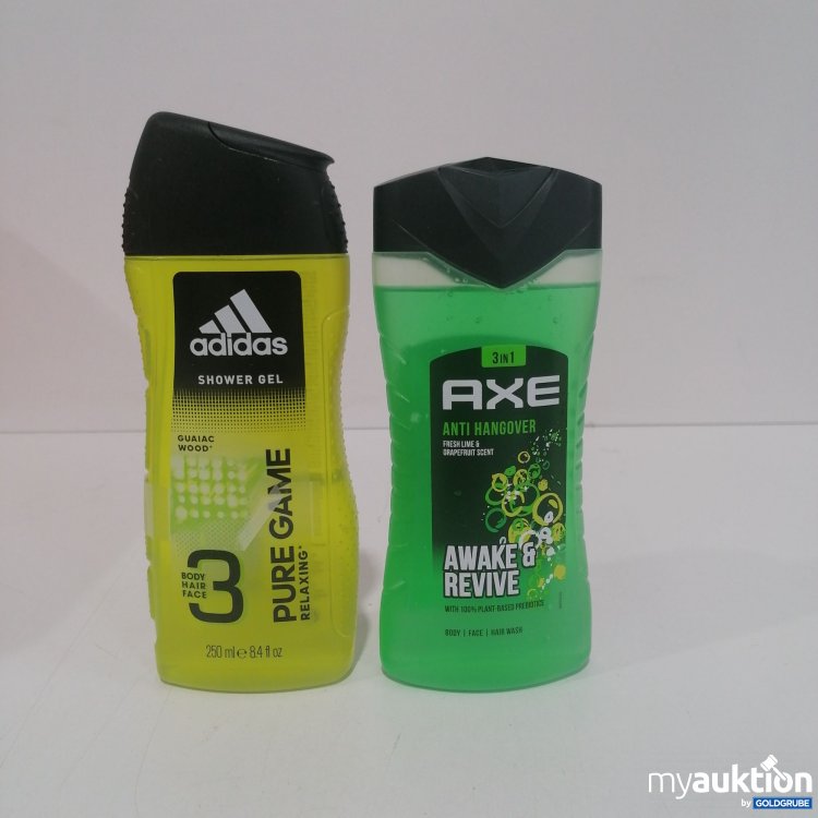 Artikel Nr. 835849: Adidas und Axe Duschgel Men 2x250ml 