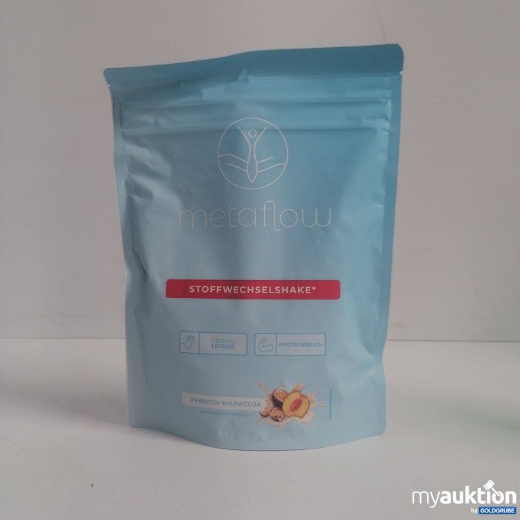 Artikel Nr. 855849 Artikel Nr. 855849: Metaflow Stoffwechselshake 450g, Pfirsich /Maracuja