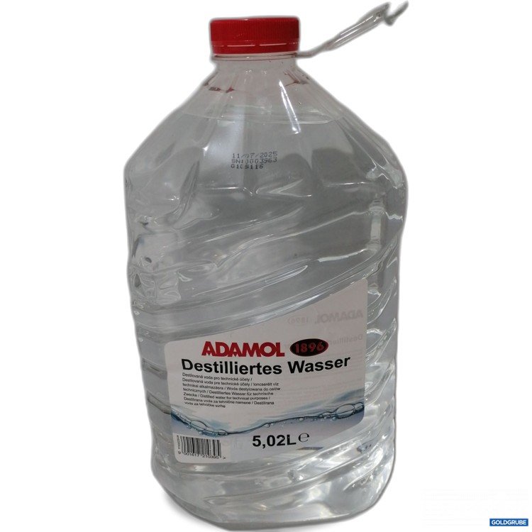 Artikel Nr. 890849: Adamol Destilliertes Wasser 5,02L 