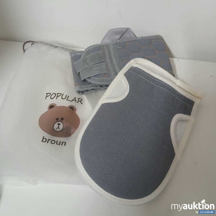 Artikel Nr. 917849: Popular Broun Peelinghandschuh