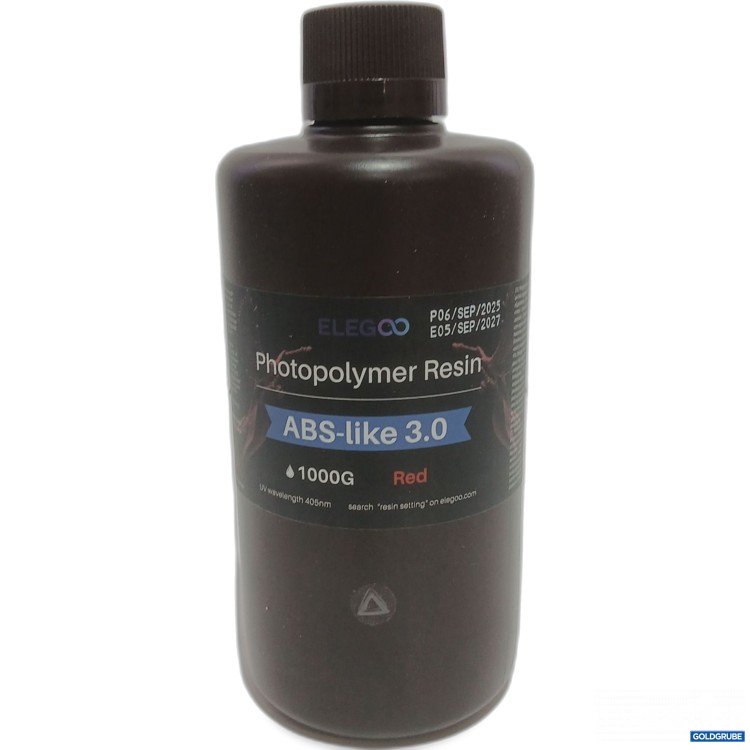 Artikel Nr. 980849 Artikel Nr. 980849: Elegoo Photopolymer Resin ABS-like 3.0 1000g Red