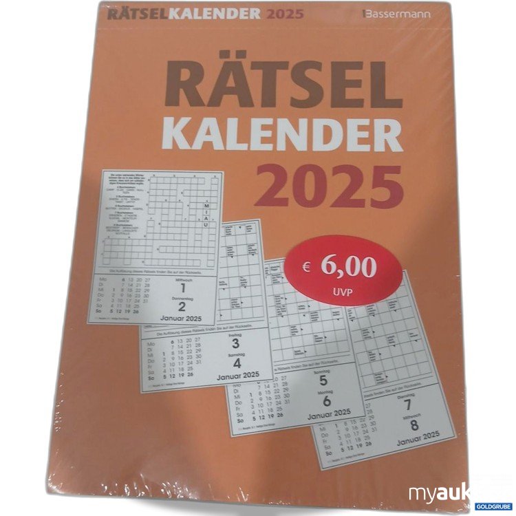 Artikel Nr. 981849: Bassermann Rätselkalender 2025