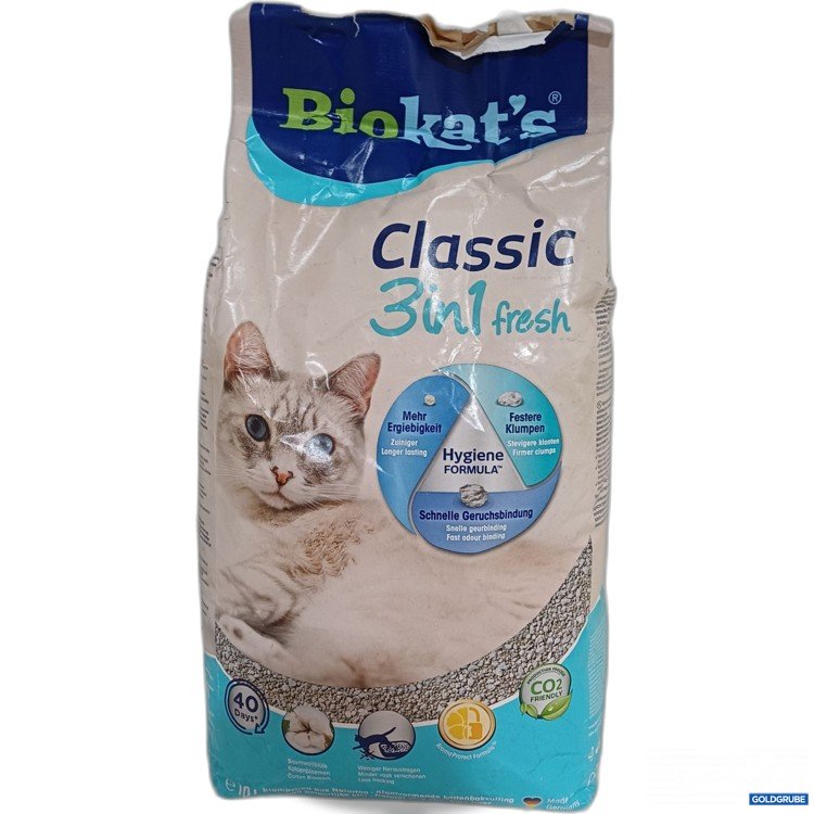 Artikel Nr. 988849: Biokat's Classic 3in1 Fresh Katzenstreu, 10L