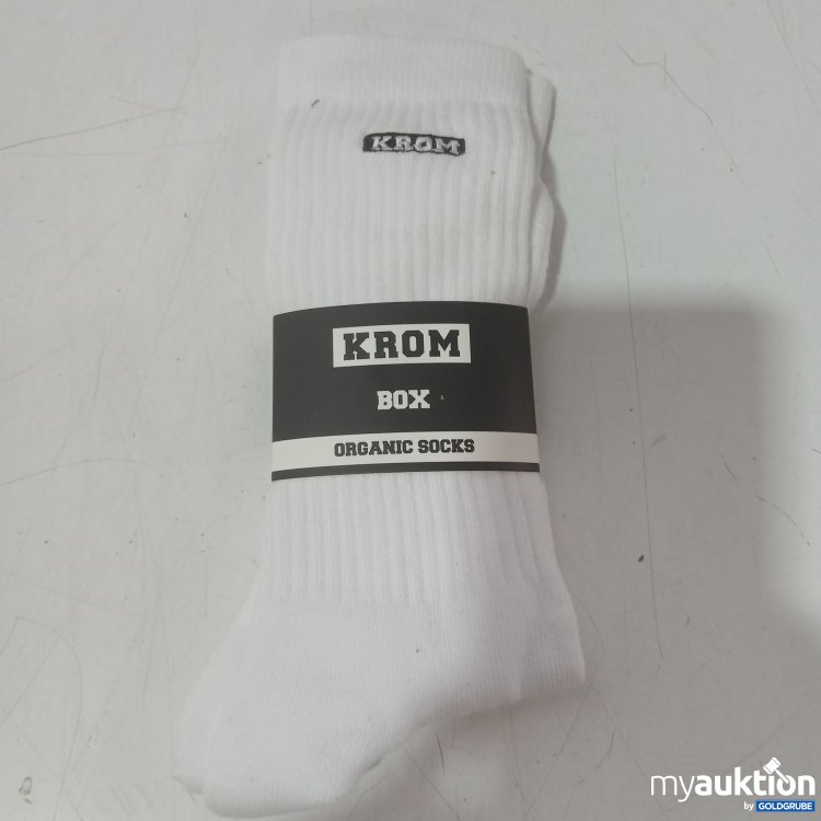 Artikel Nr. 995849 Artikel Nr. 995849: Krom Organic Socks weiß One Size
