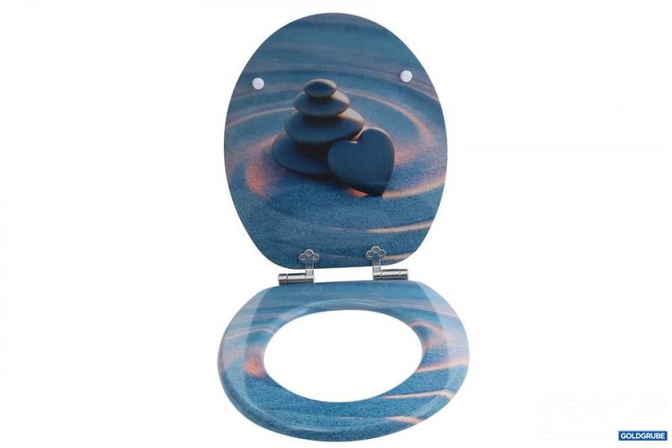 Artikel Nr. 344850: WC Sitz Verosan MDF Core "Blue Stone"