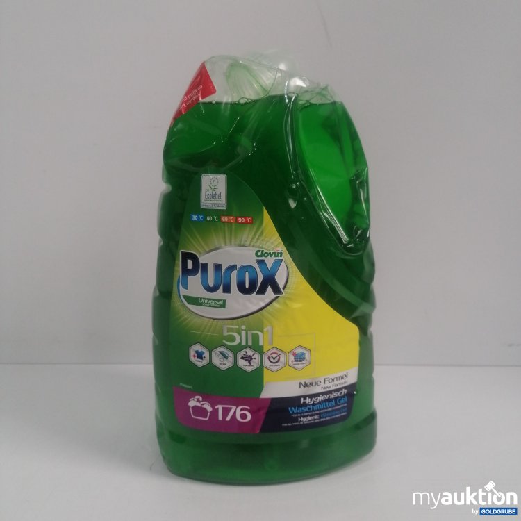 Artikel Nr. 851850: Purox Clovin 5in1 Hygiene Waschmittel Gel 176 Waschgänge 