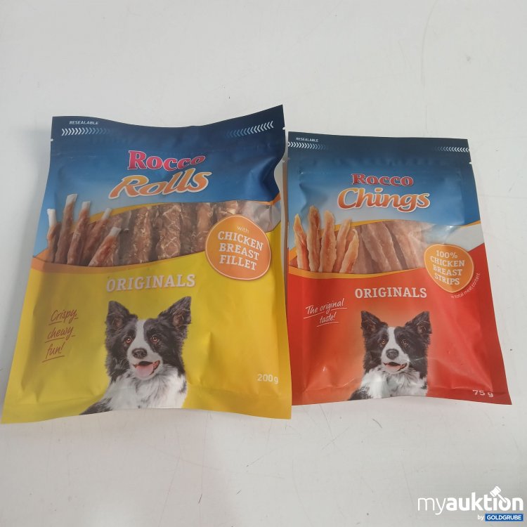 Artikel Nr. 854850: Rocco Hunde Leckerli 1x200g 1x75g