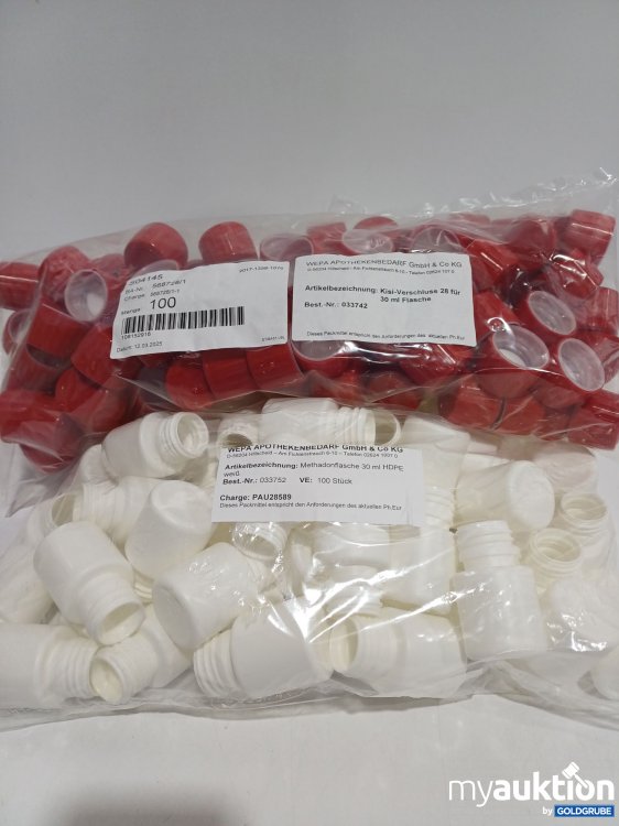 Artikel Nr. 878850: Flasche 30ml 100Stück+ Verschluss