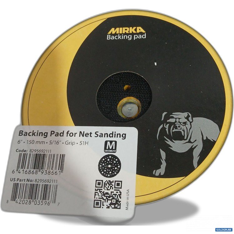 Artikel Nr. 887850: Mirka Backing Pad for Net Sanding 150mm 51H 