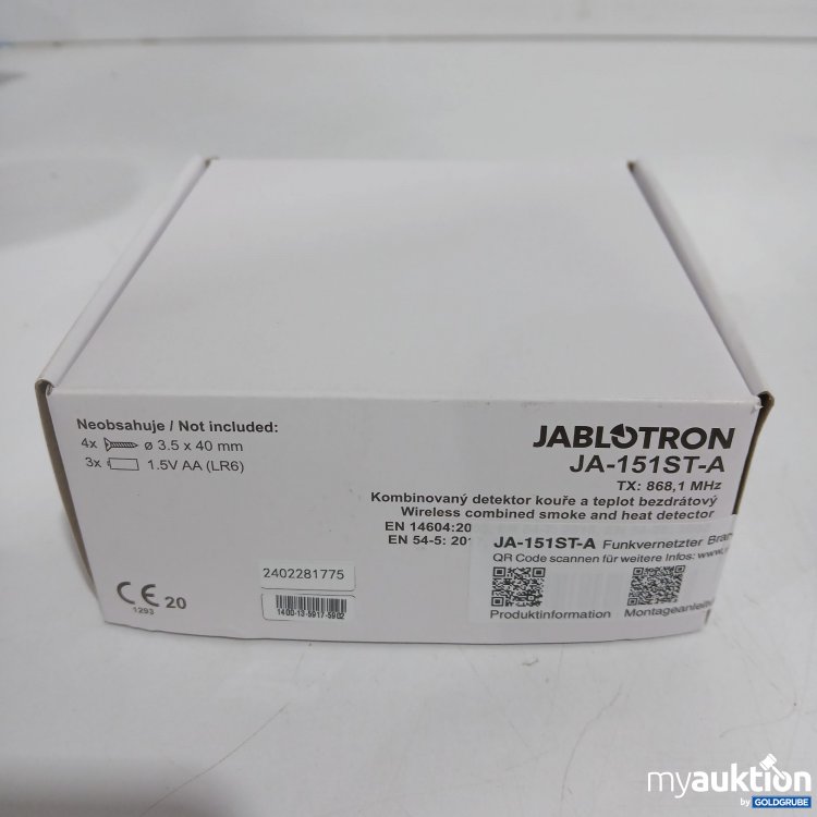 Artikel Nr. 899850: Jablotron Funkvernetzer Branc JA-151ST-A 