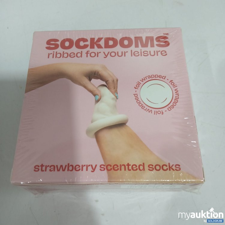 Artikel Nr. 902850: Sockdoms strawberry scented socks one size 