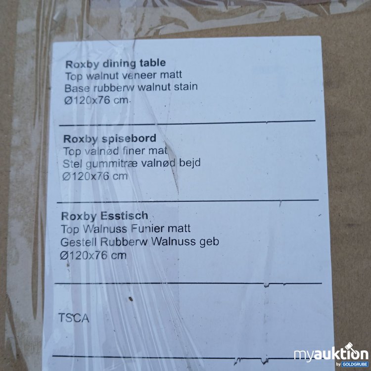 Artikel Nr. 912850: Roxby Esstisch 120x76cm 