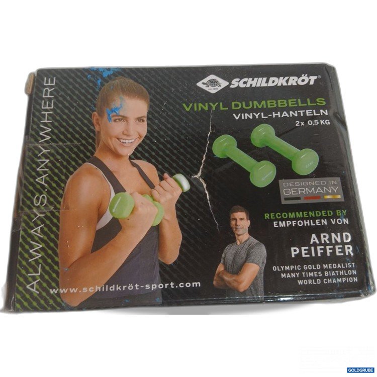 Artikel Nr. 919850: Schildkröt Vinyl Dumbbells 2x0.5 kg