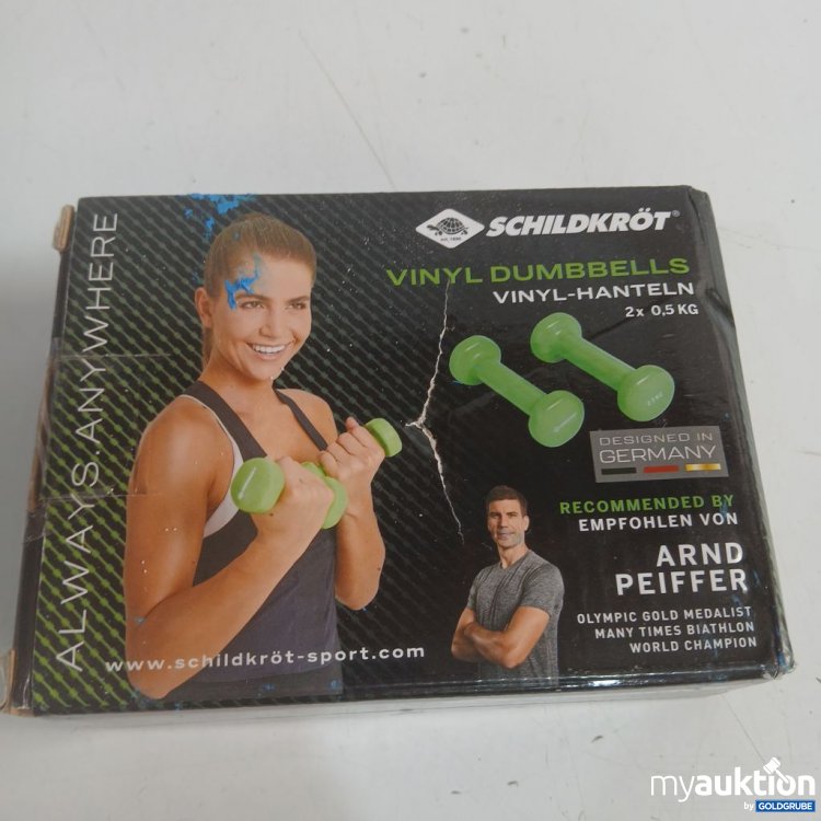 Artikel Nr. 919850: Schildkröt Vinyl Dumbbells 2x0.5 kg