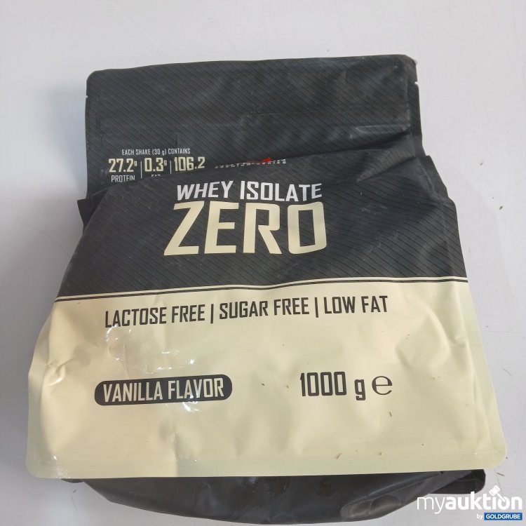 Artikel Nr. 950850: Xxl Nutrition Whey Isolate Zero Vanilla Flavor 1000g 