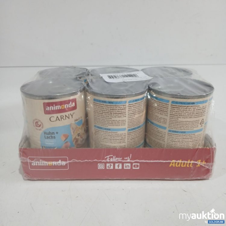 Artikel Nr. 973850 Artikel Nr. 973850: animonda Carny Huhn + Lachs Adult 6x400 g