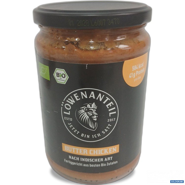 Artikel Nr. 984850 Artikel Nr. 984850: Löwenanteil Butter Chicken 570g