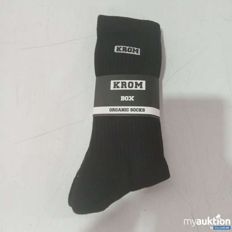 Artikel Nr. 995850 Artikel Nr. 995850: Krom Organic Socks schwarz One Size