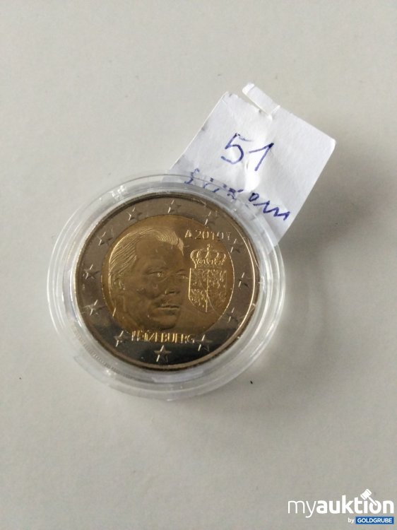 Artikel Nr. 396851 Artikel Nr. 396851: 2 Euro Sammelmünze Luxemburg 2010