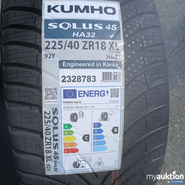 Artikel Nr. 440851 Artikel Nr. 440851: Kumho 225/40ZR18 Reifen
