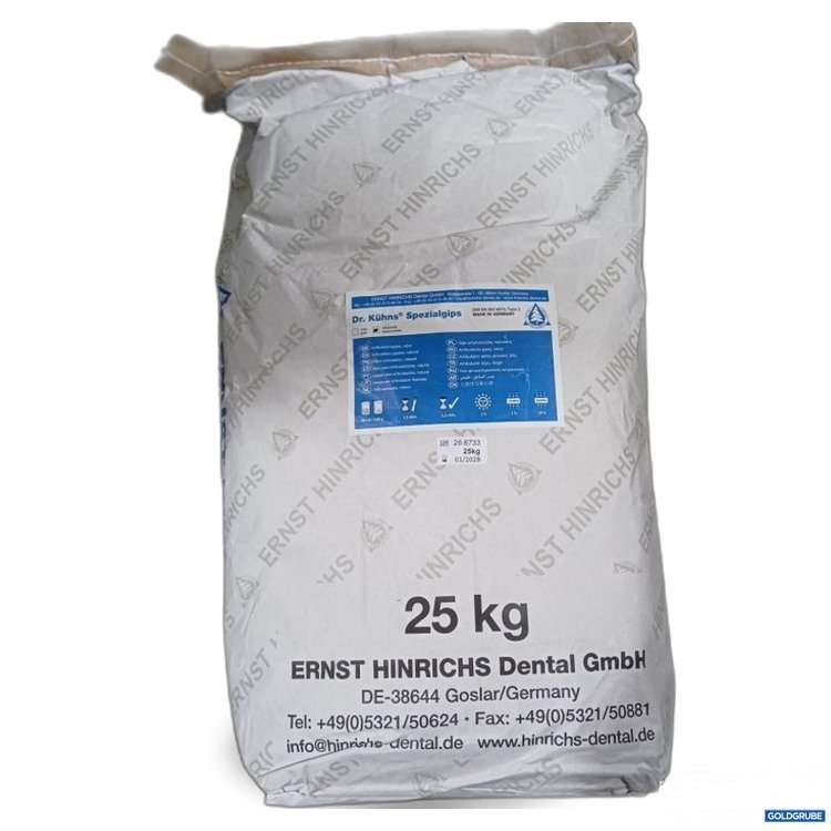 Artikel Nr. 447851: ERNST HINRICHS 25 kg Dr. Kühns Spezialgips