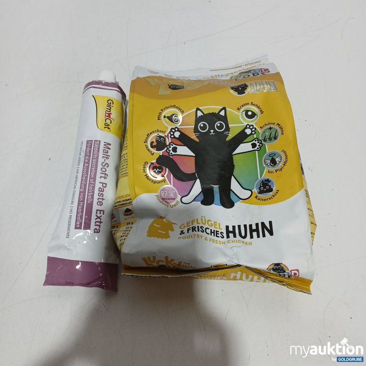 Artikel Nr. 462851: Katzen-Trockenfutter + Gimcat Malt-Paste 