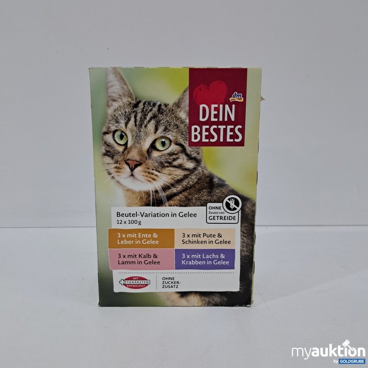 Artikel Nr. 808851: Dein Bestes Katzenfutter Beutel Variationen 12x100g