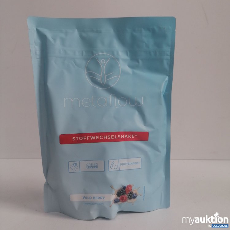 Artikel Nr. 855851 Artikel Nr. 855851: Metaflow Stoffwechselshake 450g, Wild Berry