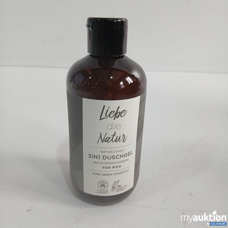 Artikel Nr. 868851 Artikel Nr. 868851: Liebe die Natur 3in1 Duschgel Bio-Zitronenverbene for Men 250ml