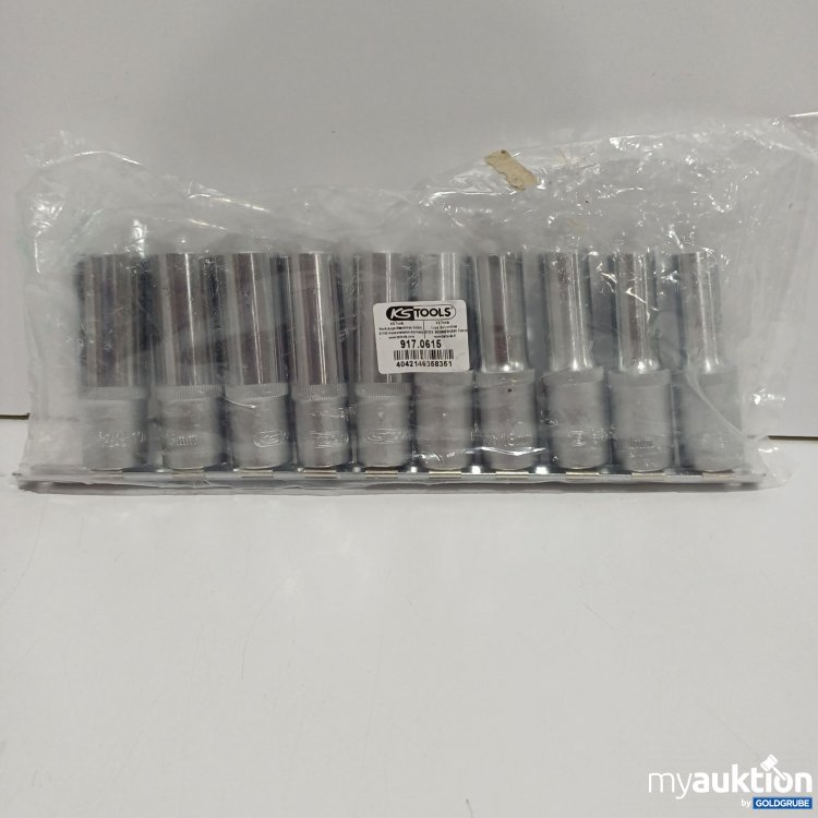 Artikel Nr. 894851: KS Tools 12-kant-Stecknuss-Satz, lang, 10-tlg. 