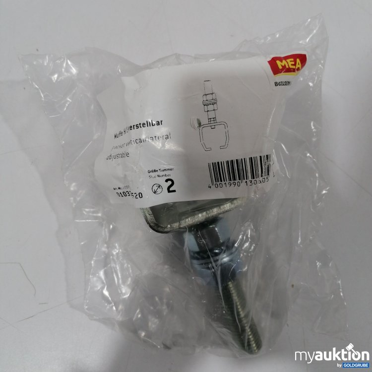 Artikel Nr. 898851: Mea Building Success Muffe H/S verstellbar 010335520