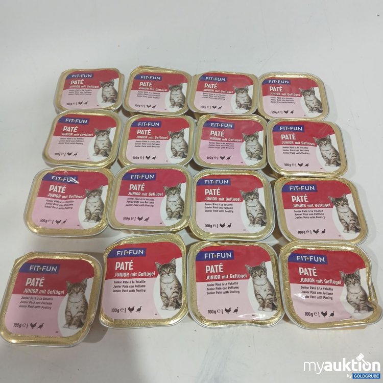 Artikel Nr. 952851: FIT-FUN Paté JUNIOR mit Geflügel 16x100 g