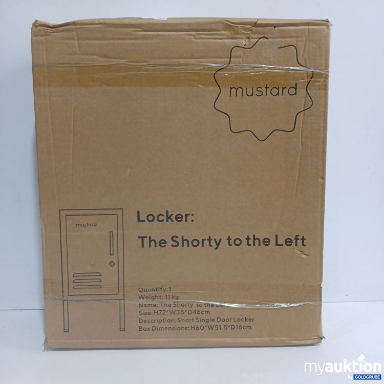 Artikel Nr. 962851: Mustard The Shorty to the left short single door Locker lilac 