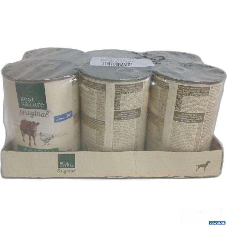 Artikel Nr. 973851 Artikel Nr. 973851: Real Nature Junior Kalb & Huhn, Ente, Kartoffel 6x400 g