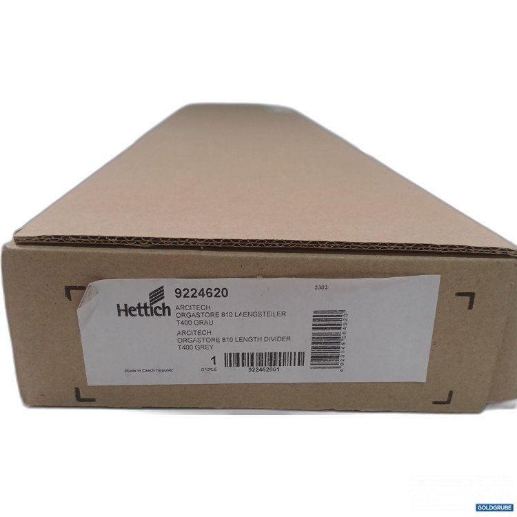 Artikel Nr. 980851 Artikel Nr. 980851: Hettich orgastore 810 Laengsteiler T400 Grau